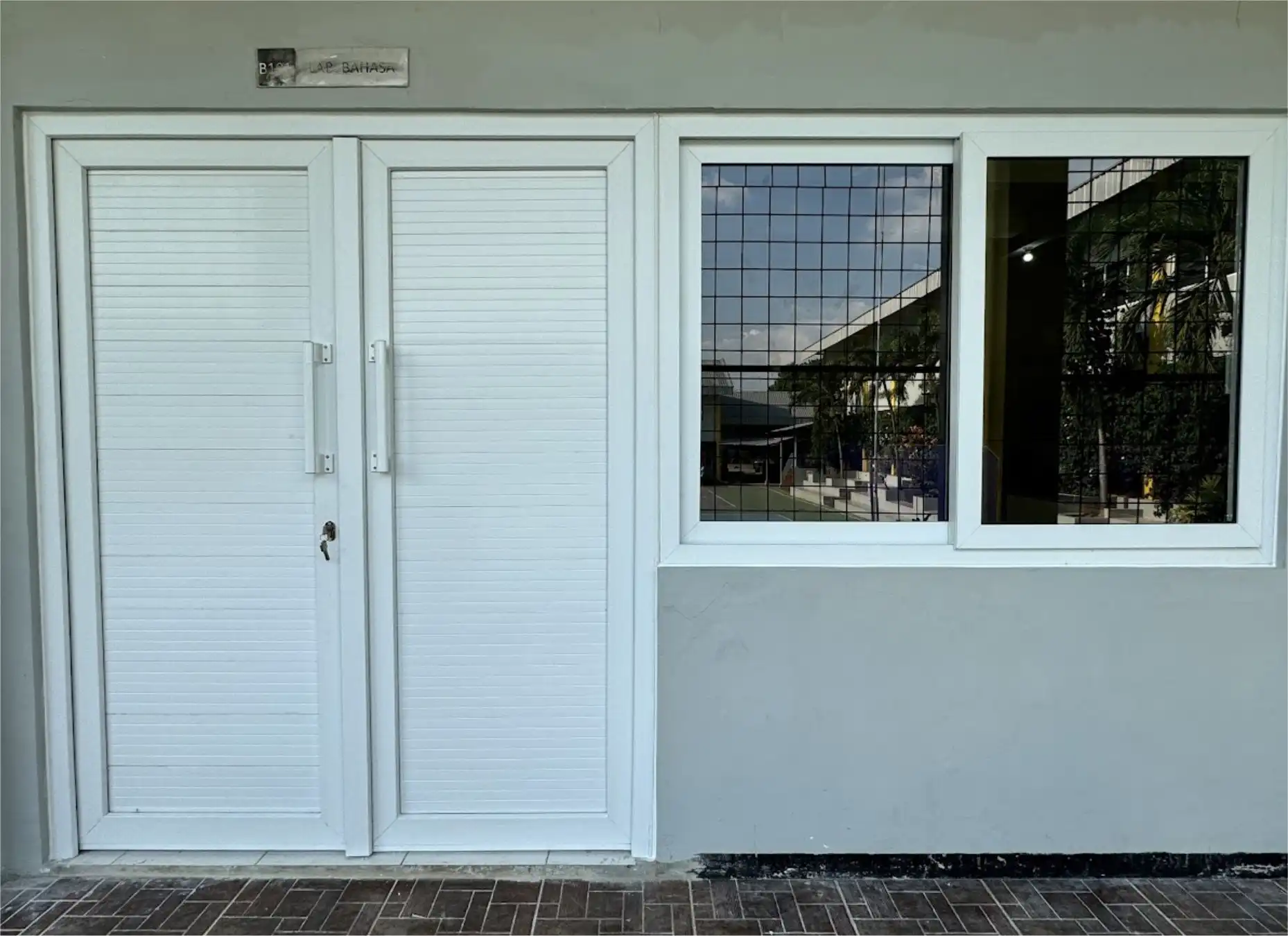 Proyek pemasangan UPVC Prysma 6