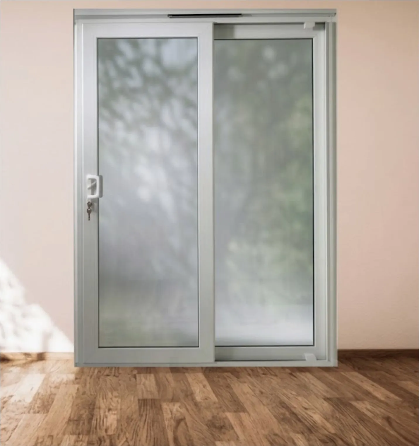 Pintu Sliding Double Kaca