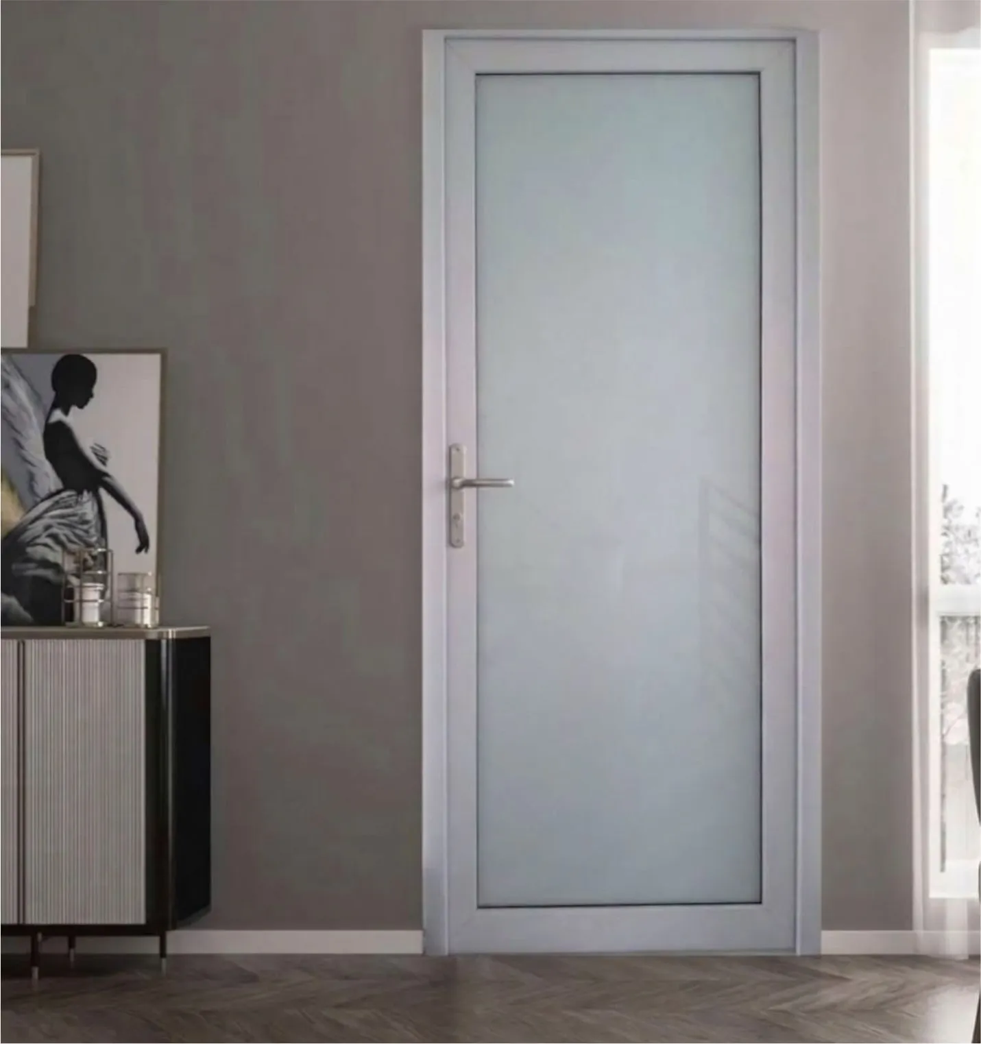 Pintu Swing Kaca